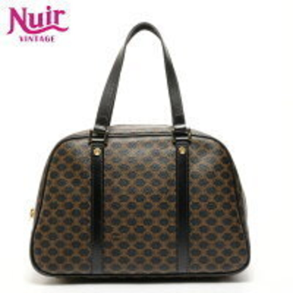 Celine Macadam Handbag Black